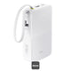 Baseus EnerFill Bipow2 Pro Power Bank 20000mAh 22.5W Fast Charging Built-in Cable FC51