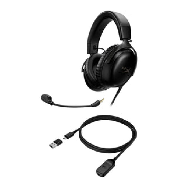 HyperX Cloud III Gaming Headset, 727A8AA - Black