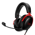 HyperX Cloud III Gaming Headset, 727A9AA - Red&Black