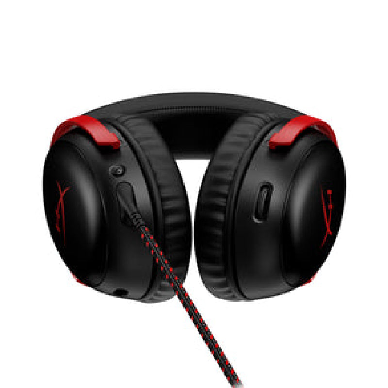 HyperX Cloud III Gaming Headset, 727A9AA - Red&Black