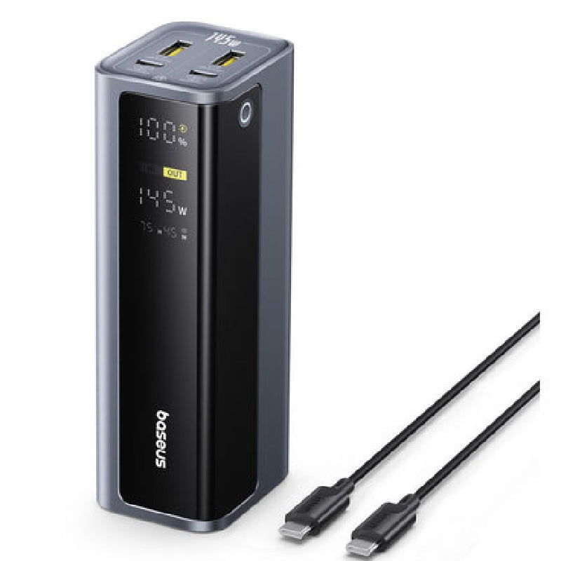 Baseus EnerGeek GP12 Power Bank 20800mAh, 145W - Black