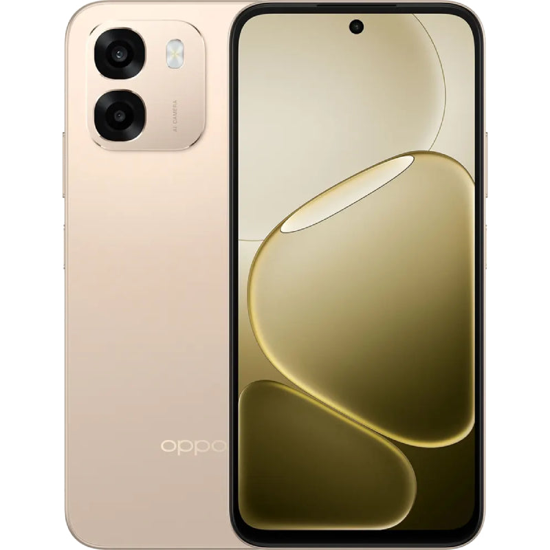 Oppo A6 4G, 4GB Ram, 128GB - Aurora Gold