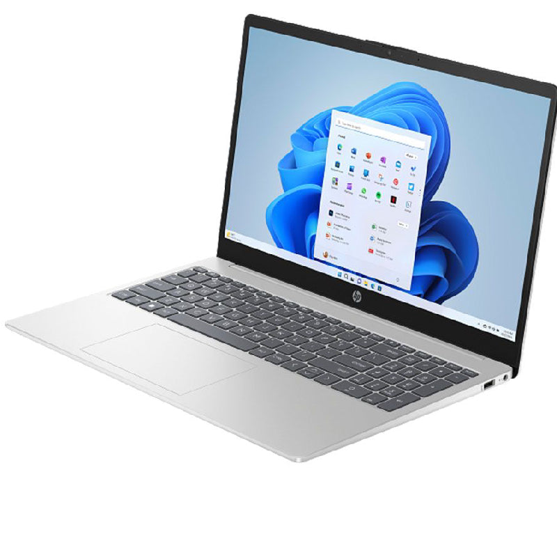 Hp 15-fd0321ne Laptop, Intel® Core™ 5 120U, 24GB Ram, 512GB SSD, Intel® Graphics, 15.6" FHD, Win 11 - Natural Silver