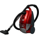 ATA Bagged Canister Vacuum Cleaner, 2200 Watt, GVC2591 - Red&Black