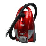 ATA Bagged Canister Vacuum Cleaner, 2200 Watt, GVC2591 - Red&Black