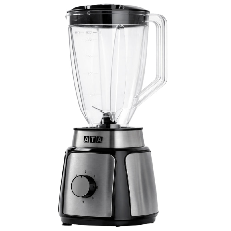 ATA Electric Blender 1.8 L, 1000 watt, 4 Speeds - Black