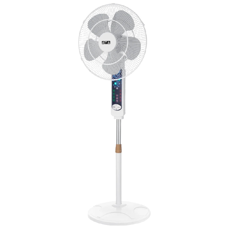 ATA Stand Fan With Remote, 18 inches, C61RP5 - White