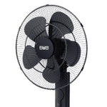 ATA Stand Fan With Remote, 18 inches, S96R - Black