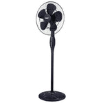 ATA Windy Stand Fan With Remote, 18 inches, C80R - Black