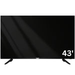 ATA TV 43 Inch, Frameless, FHD, ATA43FLN - Black