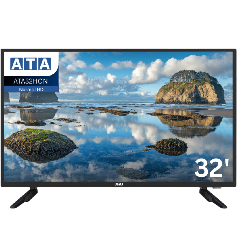 ATA TV 32 Inch, HD LED, ATA32HON - Black