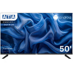 ATA Smart TV 50 Inch, Frameless, 4K UHD, ATA50ULS - Black