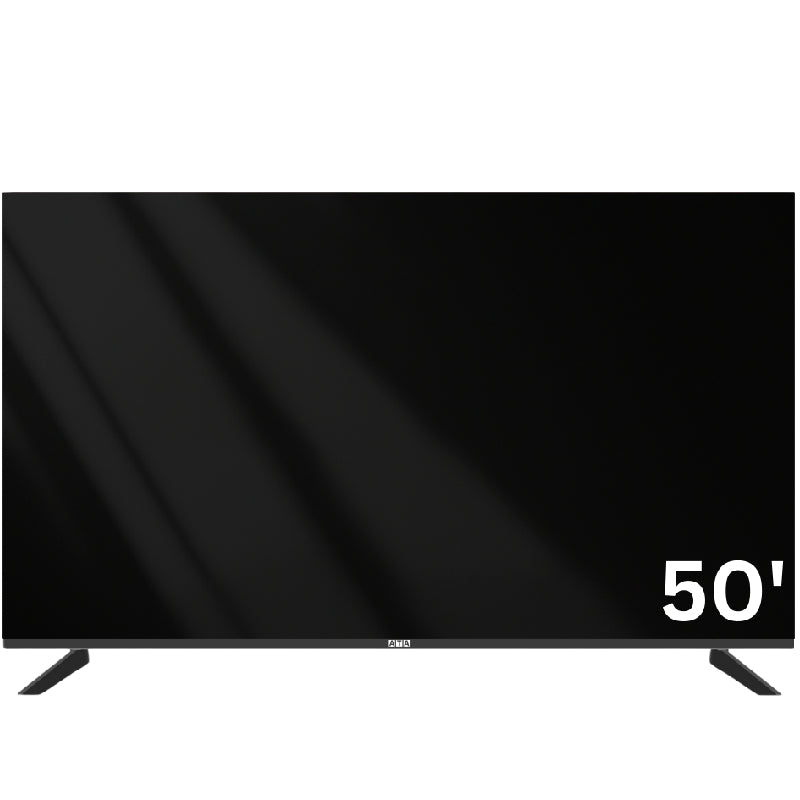 ATA Smart TV 50 Inch, Frameless, 4K UHD, ATA50ULS - Black