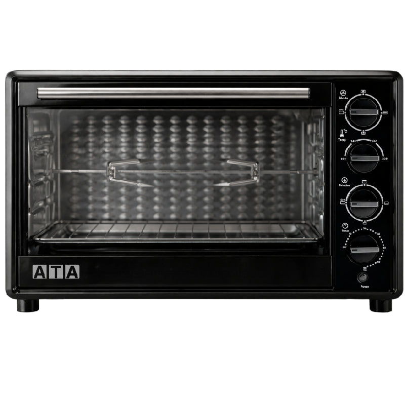 ATA Electrical Oven With Grill, 38L, YX38ARCL - Black