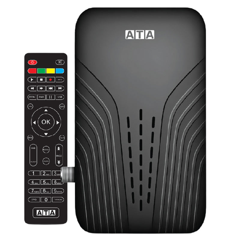 ATA Full HD Mini Receiver, With Remote, ATA25SFN - Black