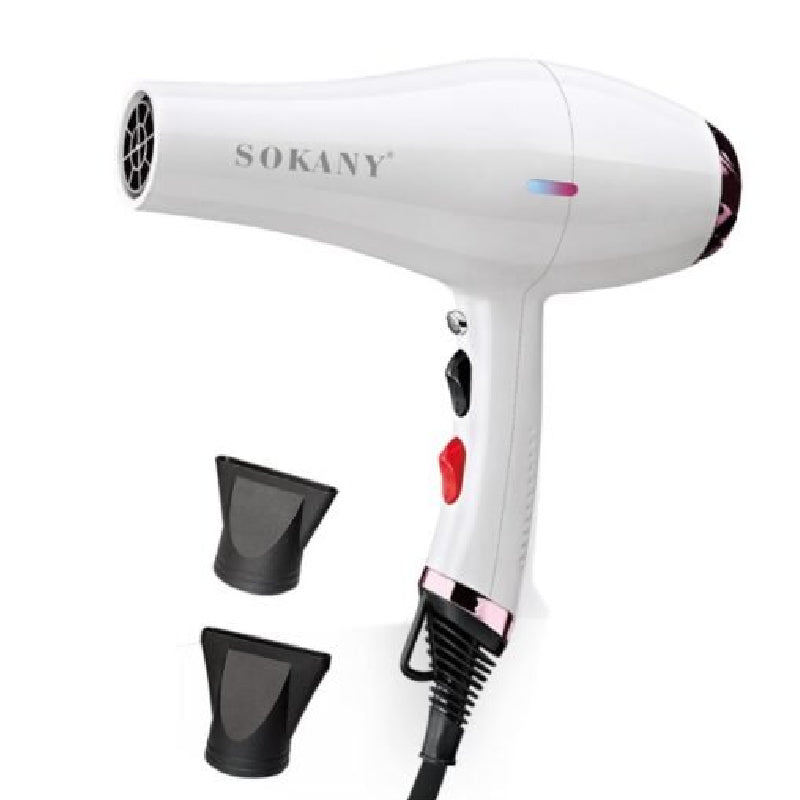Sokany Hair Dryer, 2400 Watt, SK-910 - White