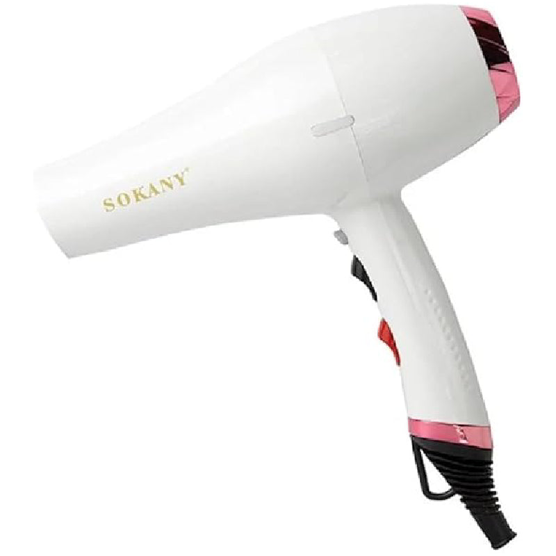 Sokany Hair Dryer, 2400 Watt, SK-910 - White