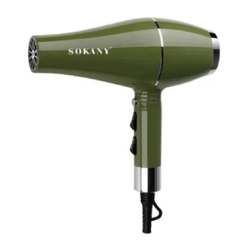 Sokany Hair Dryer 2000W, SK-14006 - Green