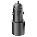 CardoO Dual USB-C Ports Car Charger, 60 Watt, CGLCPC02S - Silver