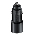 CardoO 1× USB-C&1× USB-A Ports Car Charger, 48 Watt, CGLCPC01B - Black