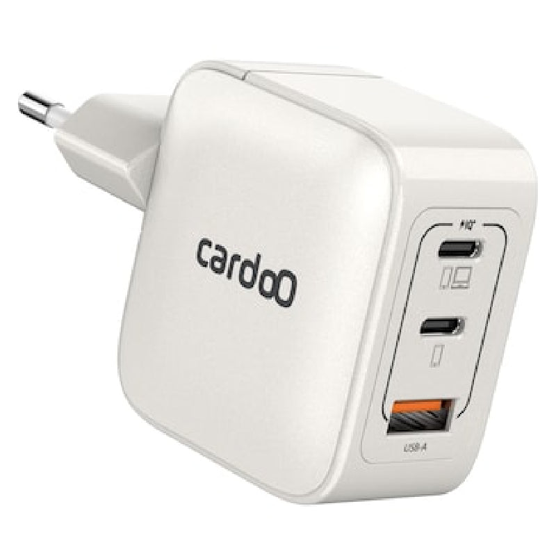 CardoO Charger USB&2USB-C, 65W, CGLAEU02W - White