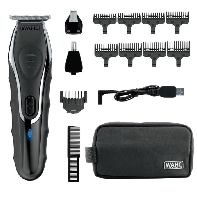 Wahl Rechargeable Wet and Dry Multi Usage Shaver, 09899-026 - Black