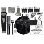 Wahl Trimmer Compact and Rechargeable with Skin-Safe Blades and Long Runtime, 09953-1016 - Black*Grey