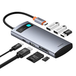 Baseus Metal Gleam Series 7-Port HUB - Space Grey 