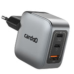 CardoO Charger USB&2USB-C, 65W, CGLAEU02B - Black