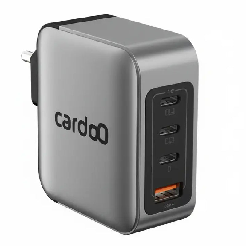 CardoO Charger USB&3USB-C,100W, CGLAEU03B - Black