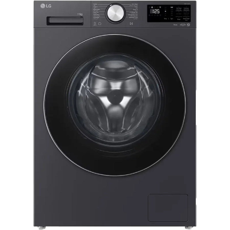 LG Fully Automatic Washing Machine, 11 kg, Wi-Fi, Direct Drive Motor, Inverter, AI Support, F4X5EYG24 - Gray