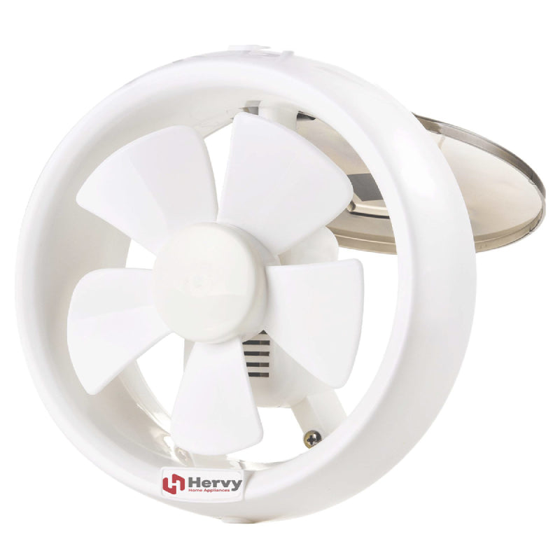 Hervy Vento 15 Ventilating Fan, 15W, 5 Blades, Plastic Frame - White