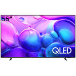  Samsung TV, 55 Inch, QLED 4K, Framless Built In Receiver, Q55Q6F - Black