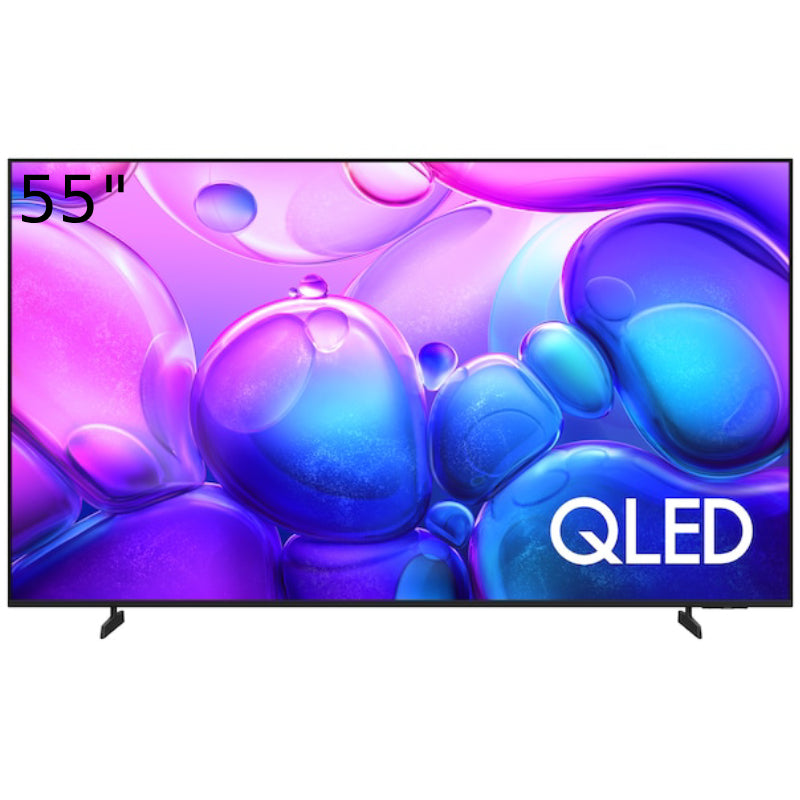  Samsung TV, 55 Inch, QLED 4K, Framless Built In Receiver, Q55Q6F - Black