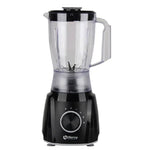 Herfy Stormy Blender, 1.5L, 600W, 4 Speeds, Turbo, 1 Chopper, 1 Grinder - Black
