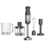 Kenwood Triblade XL Plus Hand Blender, 1000 Watt, HBM60.307GY - Black