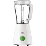 Braun Electric Blender 500 Watt, 1.5 Liter, 2 Mills, JB0123WH - White