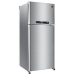 Sharp No Frost Refrigerator, Inverter, Digital, 396 Liter, SJ-PV48G-DST - Dark Stainless