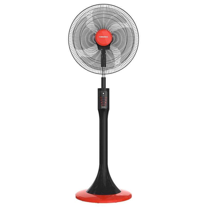 Tornado Stand Fan 18 Inch, 4 Blades, TSF-18MB - Black&Red