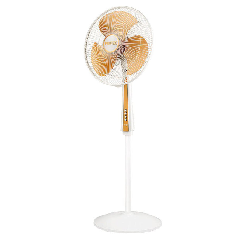 Prifix Cool Stand Fan 17 inch, SFC-170 - White&Gold