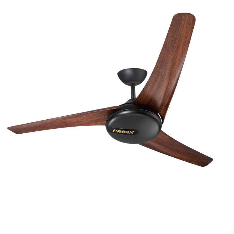 Prifix Jumbo ceiling fan with Remote, CFJ-561 - Brown&Black-2