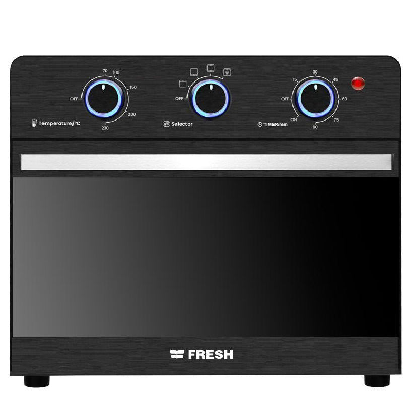 Fresh Air Fryer Oven, 25 Liters, 1600Watt, F-25 - Black