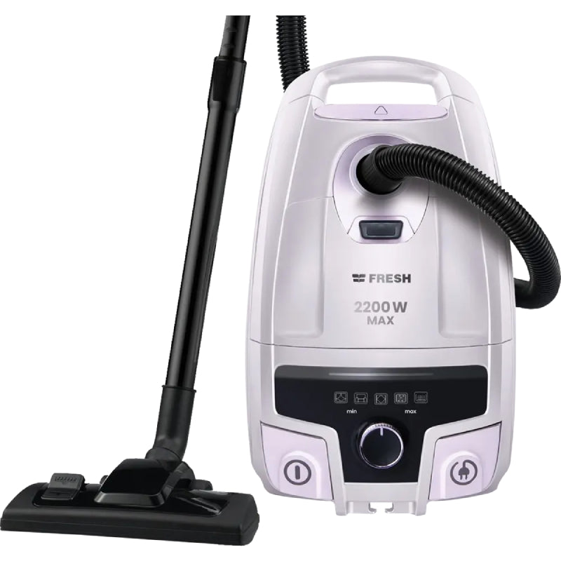 Fresh Max Vacuum Cleaner, 2200 Watt, 5 Liter, With Bag - Silver