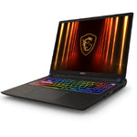 MSI Vector 16 HX AI A2XWHG Laptop, Intel® Core™ Ultra 7 255HX, 16GB Ram, 1TB SSD, NVIDIA® GeForce RTX™ 5070 Ti , 16" QHD+, Win11 - Black