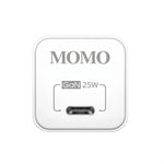 Momo 35W Fast Home Charger Adapter, 066609 - White