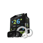 باندل Cardoo Box 2 ( نظارة VR + كابل USB-C إلى Lightning بقدرة 27 وات + كابل USB-C إلى USB-C بقدرة 100 وات + شاحن حائط 65 وات)