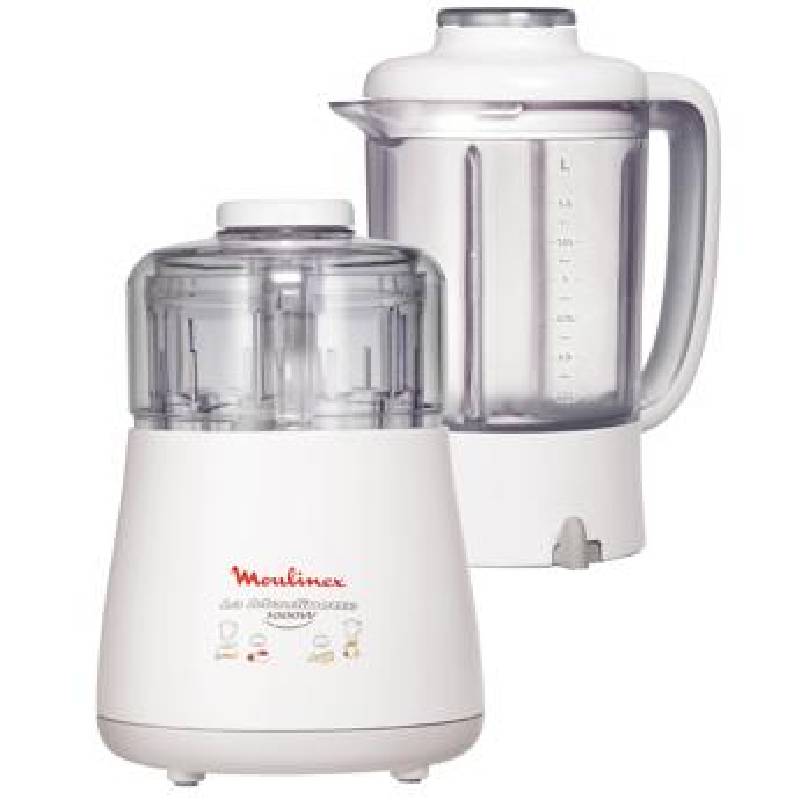 مفرمة Moulinex La Moulinette مع خلاط – 1000 وات – DPA241 – أبيض