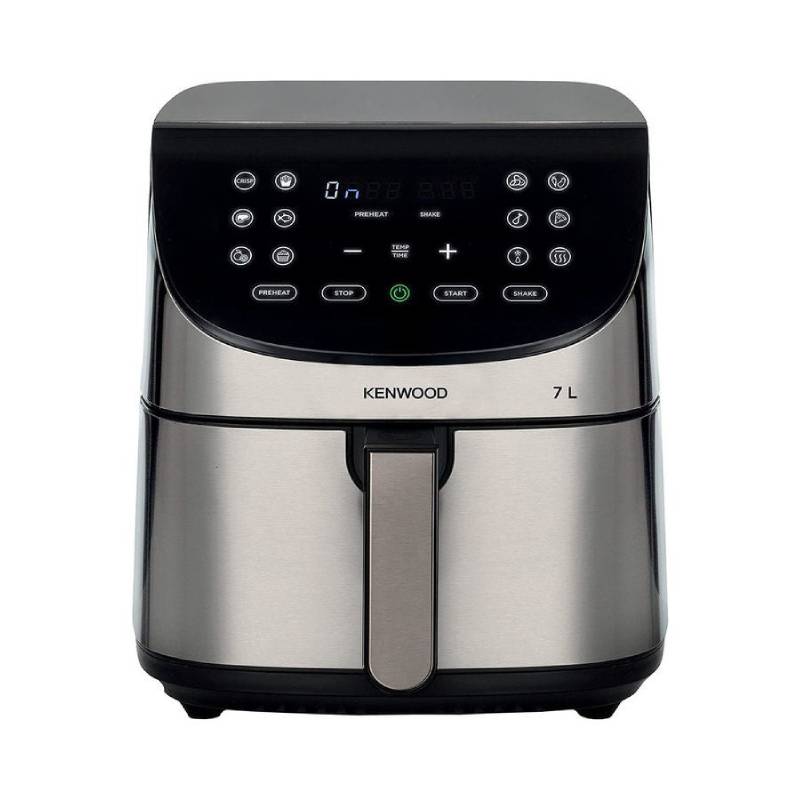 قلاية هوائية وشواية Kenwood سعة 7 لتر – 1800 وات – رقمية – HFM80.000SS – فضي وأسود