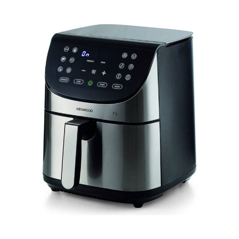 قلاية هوائية وشواية Kenwood سعة 7 لتر – 1800 وات – رقمية – HFM80.000SS – فضي وأسود