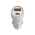 MOMO Mini Turbo USB-C Speed Car Charger – MO-055501 – White
